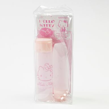 Set de botellas viaje x 2 pzs  rosa -  Sanrio