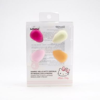 Paquete de esponjas para maquillaje hello kitty 4 pzs -  Sanrio