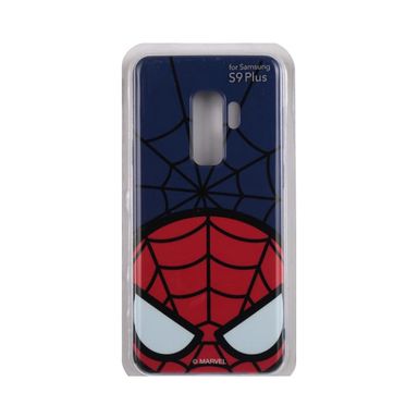 Carcasa para celular samsung S9 plus spiderman azul y rojo - Marvel
