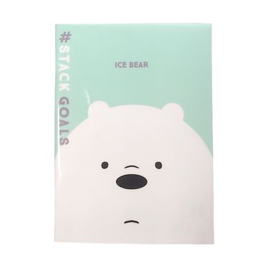 Libreta de notas de pasta dura 48 hojas - We Bare Bears