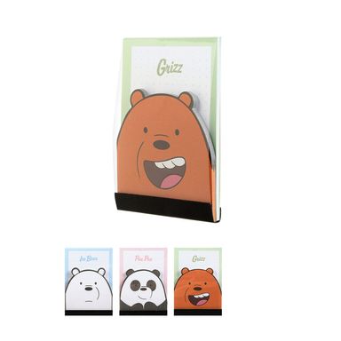Notas no adhesivas we bare bears 60 hojas -  We Bare Bears