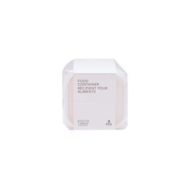 Taper de plástico color mixto 180ml 4 pzas -  Miniso