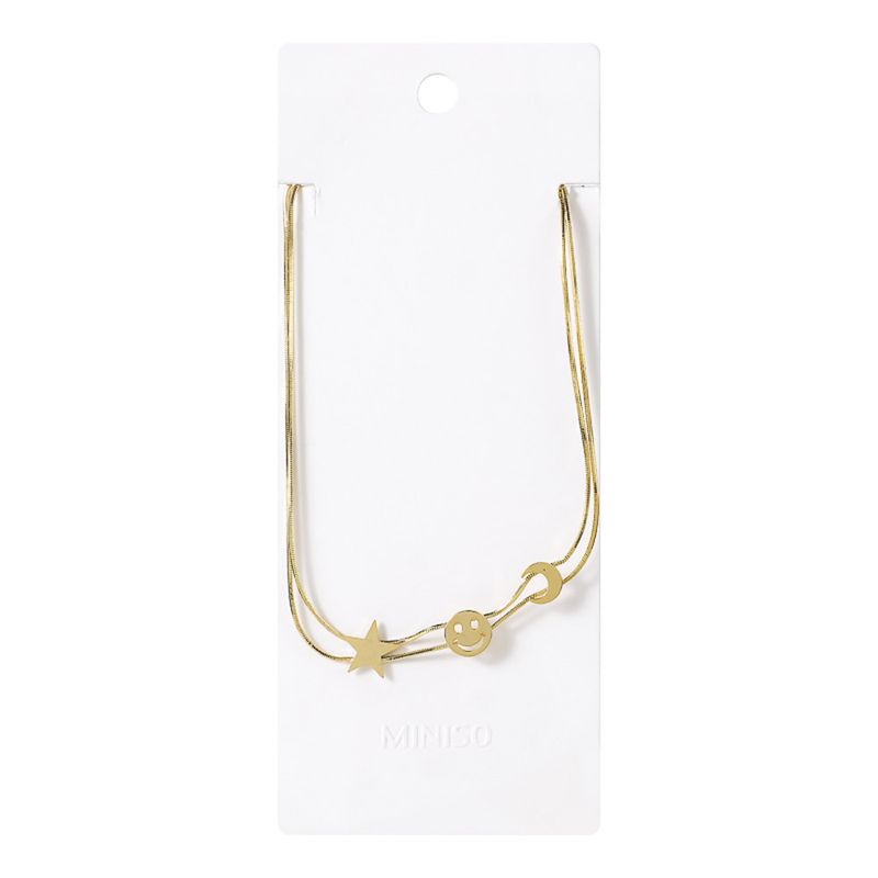 Collar-smiley-de-doble-capa-modelos-mixtos-Miniso-3-4573