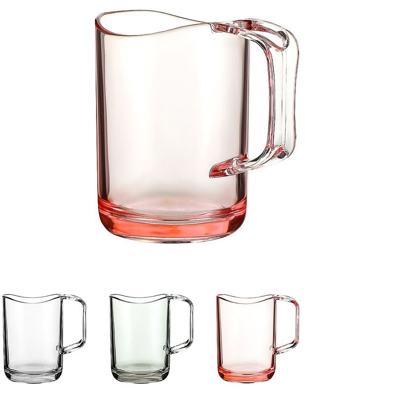 Taza-portacepillos-de-dientes-simple-transparente-colores-mixtos-Miniso-1-4345