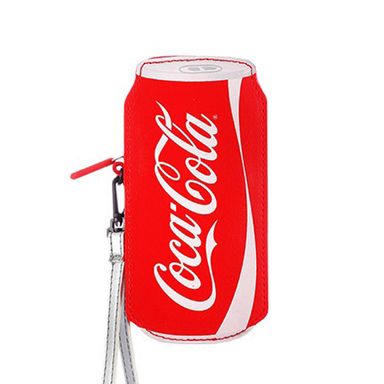 Monedero en forma de lata con logo de coca cola -  Miniso