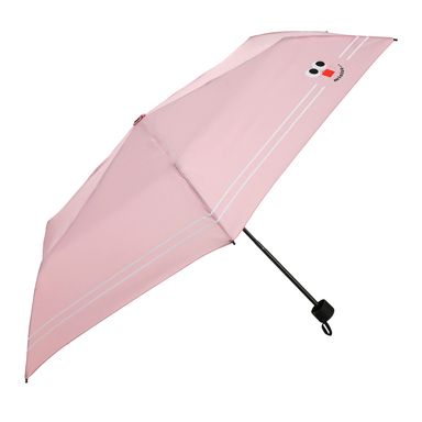 Paraguas rosa smiley series -  Miniso