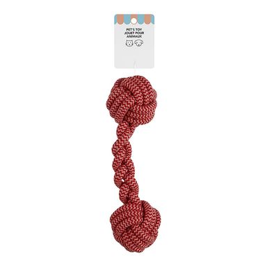 Juguete para mascotas de cuerda de algodón en forma de mancuernas colores mixtos  -  Miniso