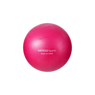 Mini pelota de yoga para pilates rosa roja miniso sports   -  Miniso