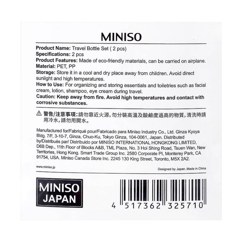 Set-de-botellas-de-viaje-dorado-negro-plateado-2pzas-Miniso-5-2328