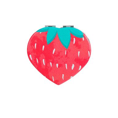 Espejo portatil fresas corazón - Energy Of Fruits