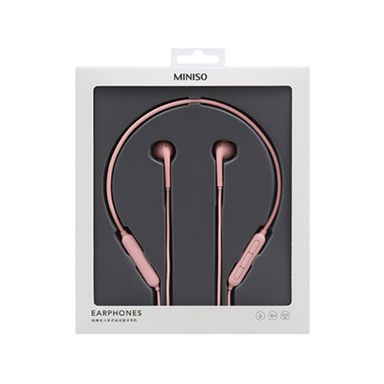 Audífonos inalámbricos deportivos semi-in-ear modelo tb13 rosa - Miniso