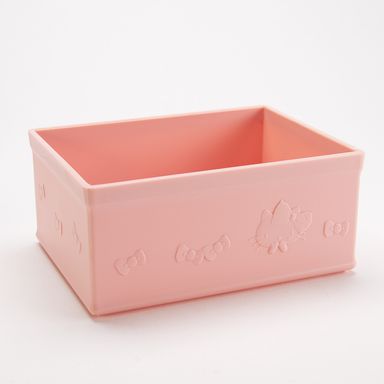 Caja de plastico para almacenamiento mediana hello kitty rosa -  Sanrio