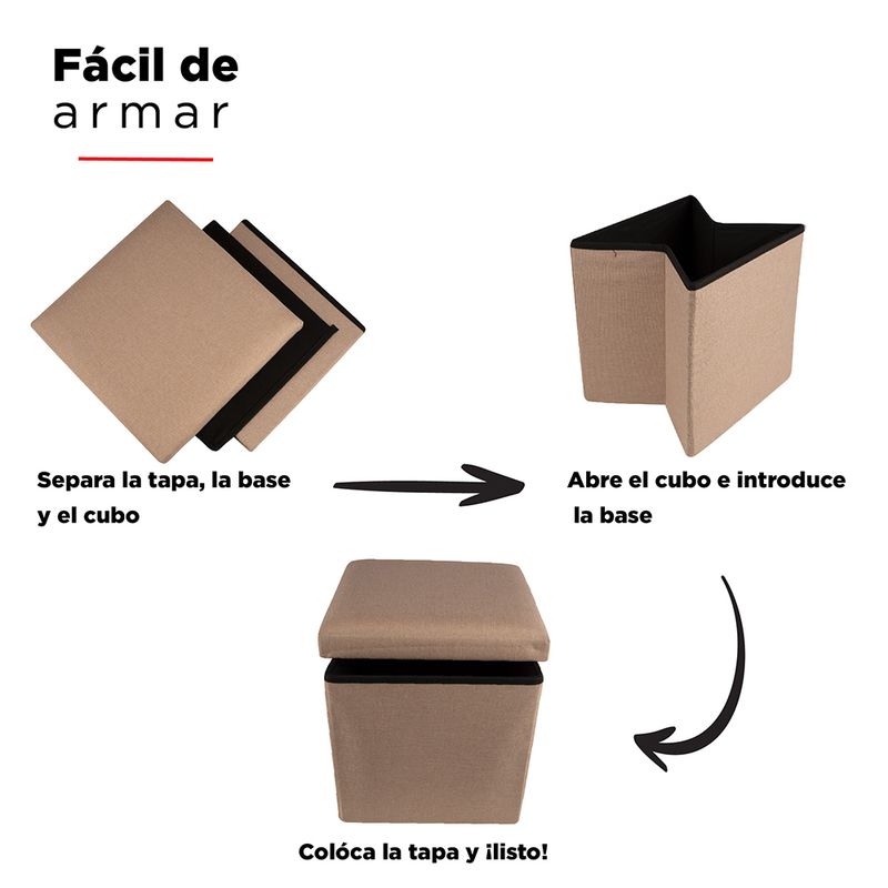 Taburete-de-almacenamiento-cuadrado-de-lino-khaki-30-cm-Miniso-6-6284