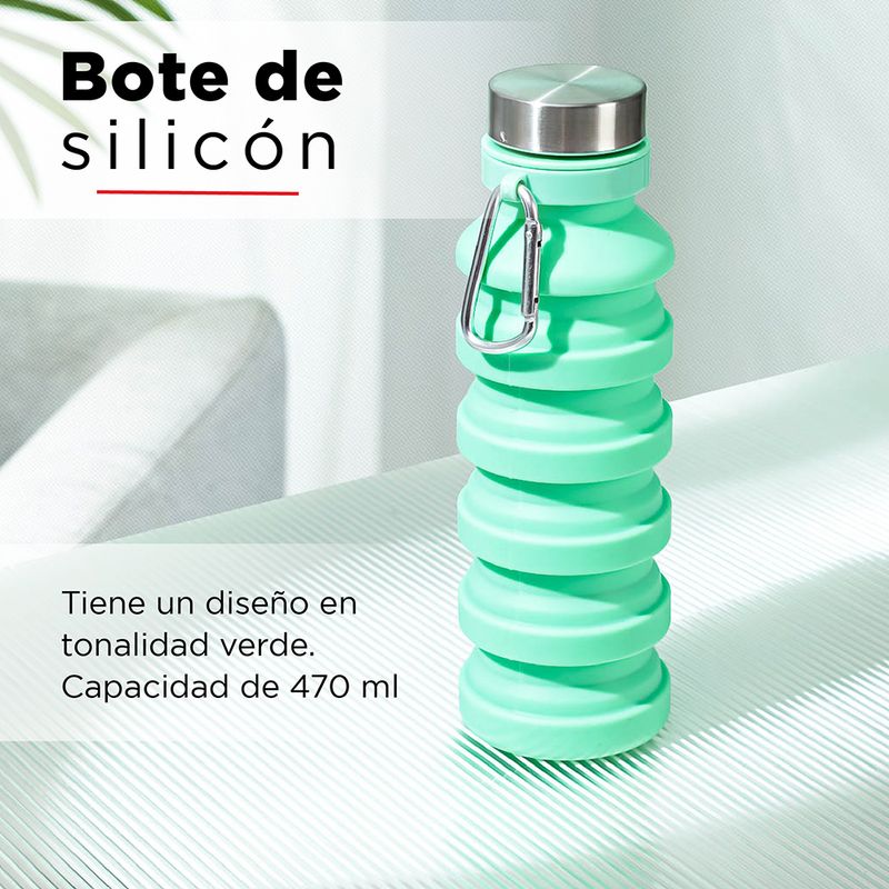 Termo-de-silic-n-plegable-verde-550-ml-Miniso-2-6373