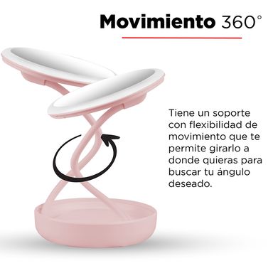 Lámpara de escritorio rosa -  Miniso