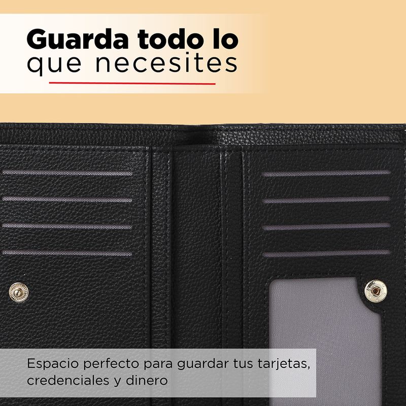 Cartera-para-mujer-doble-con-cierre-negro-Miniso-4-5785