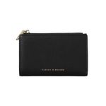 Cartera-para-mujer-doble-con-cierre-negro-Miniso-1-5785