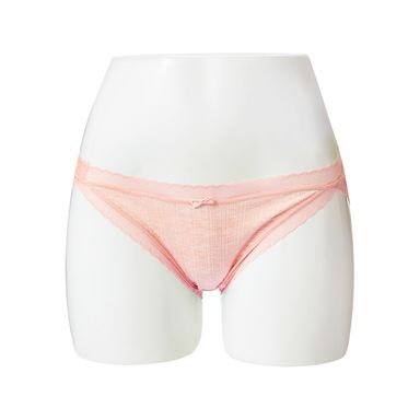 Calzón para mujer corte alto de cintura jaqcuard series rosa XXL - Miniso