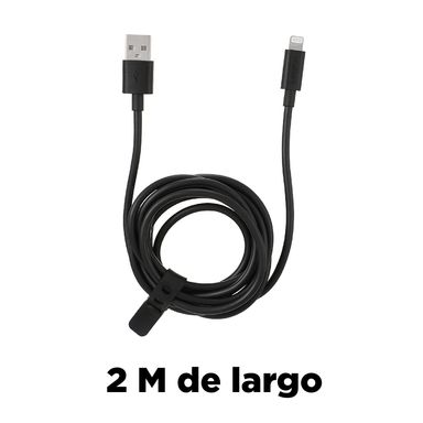 Cable de carga & sync con lightning negro 0.2 mm 3a - Miniso