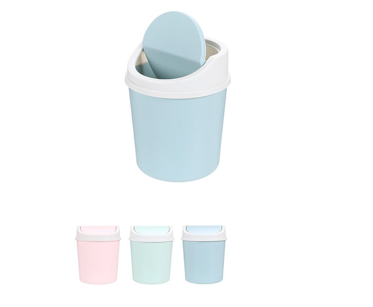 Bote-de-basura-sencillo-rosa-azul-verde-Miniso-1-6124
