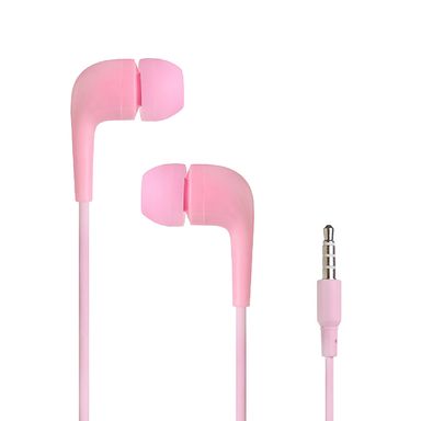 Audífonos de cable mod hf233 rosa  -  Miniso