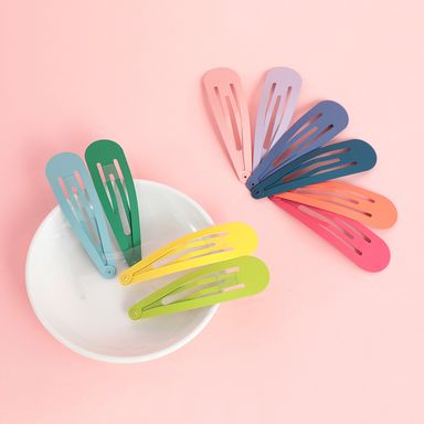 Paquete de broche para cabello en forma de gota 4 pzs modelos mixtos -  Miniso