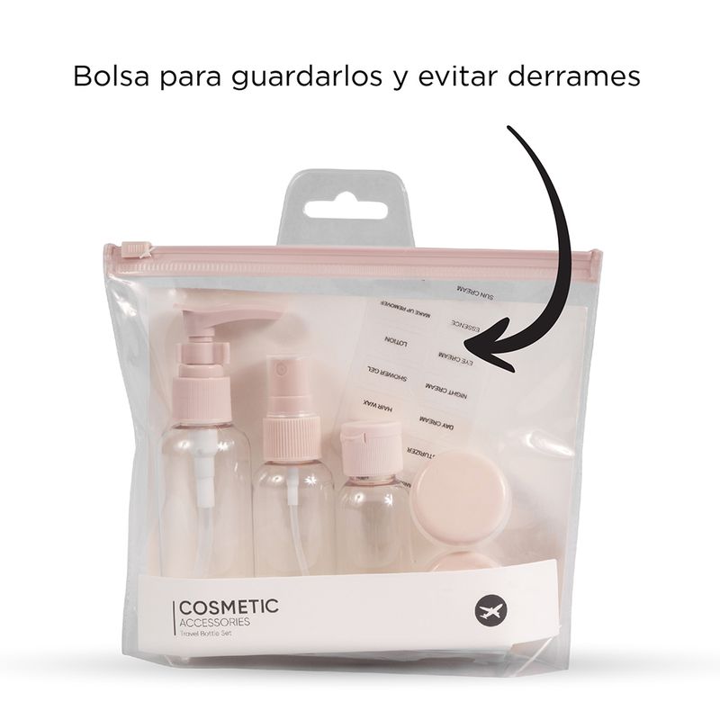 Kit Botellas De Viaje - Viajes - Miniso en Línea - Miniso