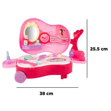 Carrito salon de belleza rosa 38* 25.5*21 cm - Miniso