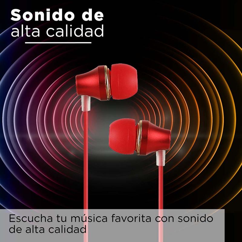 Aud-fonos-con-funda-en-forma-de-capsula-rojo-Miniso-7-6538