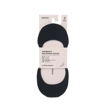 Medias para mujer de algodón colores mixtos 2 pares -  Miniso