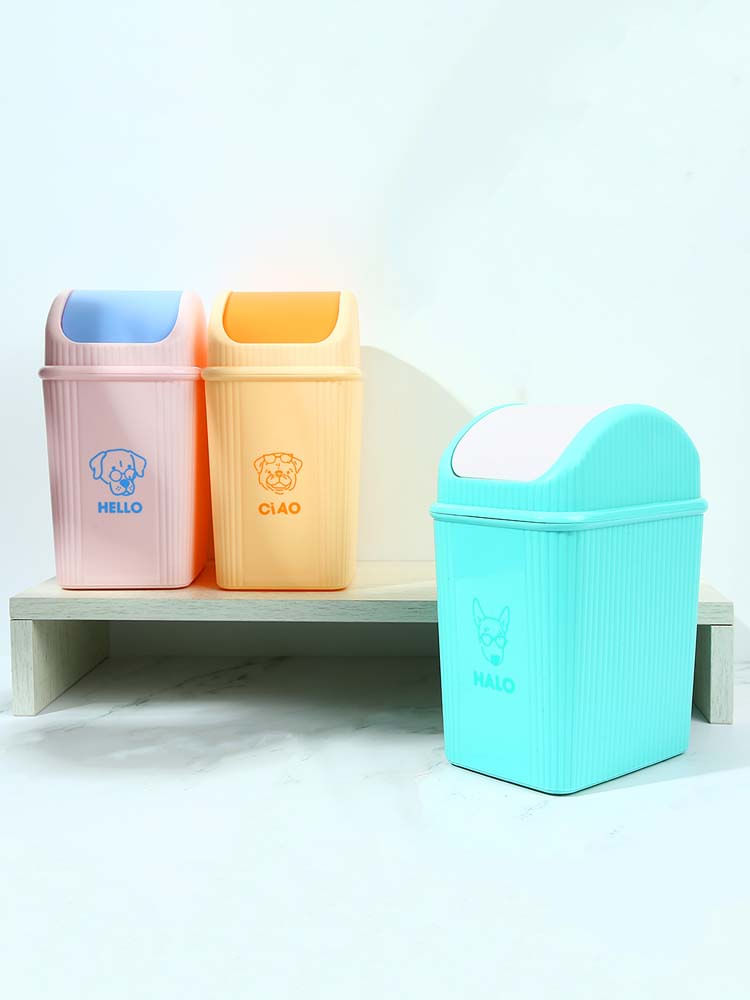 Organizador-de-pl-stico-para-escritorio-con-tapa-estampado-de-perro-colores-mixtos-Miniso-2-6619