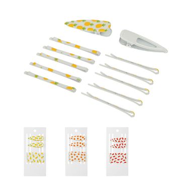 Set de pinzas para el cabello de frutas piña -  Miniso