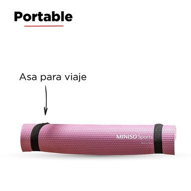 Tapete de yoga de doble cara violeta 5mm  - Miniso