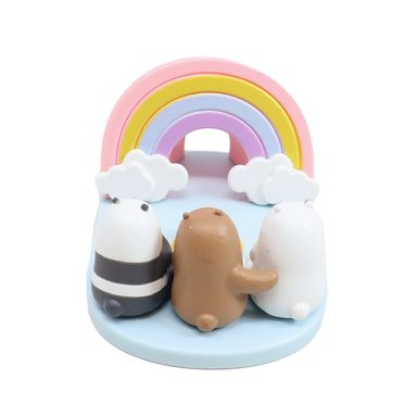 Soporte para celular de escritorio watch the rainbow we bare bears collection 4.0 -  We Bare Bears