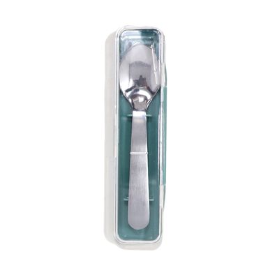 Kit de tenedor y cuchara verde 2 pzas -  Miniso