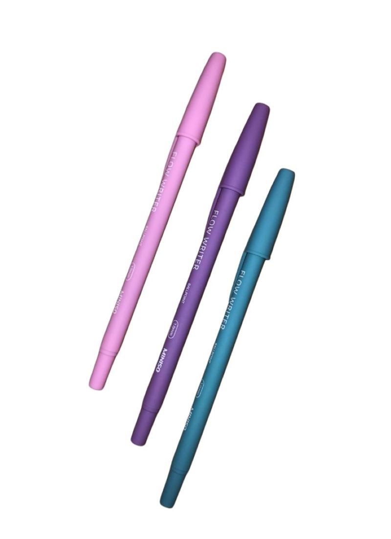Lapicero-delgada-1-0mm-de-barril-rosa-morado-y-azul-de-tinta-azul-3-pzas-Miniso-1-6705