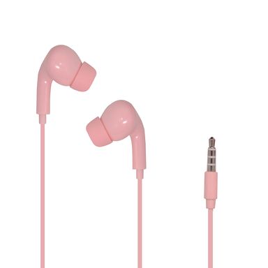 Audífono jack tipo c modelo hf248 3.5mm rosa -  Miniso