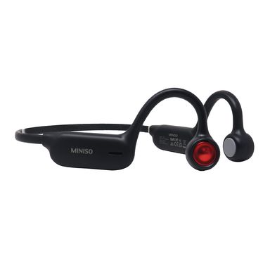 Audífonos inalámbricos para deporte modelo q11 negro de oreja abierta - Miniso