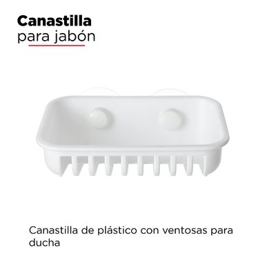 Jabonera con ventosas -  Miniso