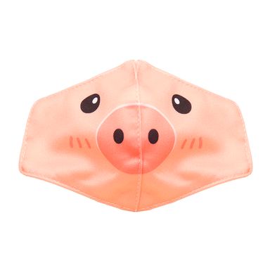 Cubrebocas reusable para niño Mr. Piggy - Miniso