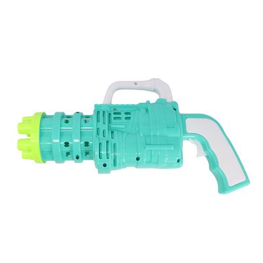 Pistola de burbujas con seis hoyos verde - Miniso
