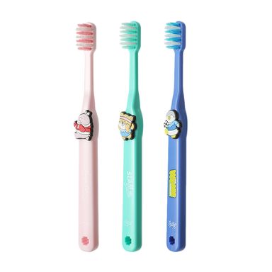 Cepillo dental para niños mini family sports 3 pzas -  Miniso