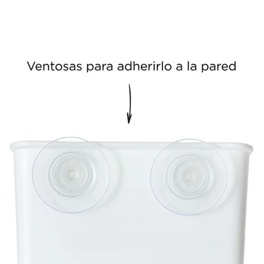 Carrito de ducha con ventosa -  Miniso