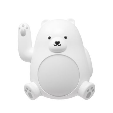 Lámpara de escritorio con mano movible automática de oso polar - Miniso