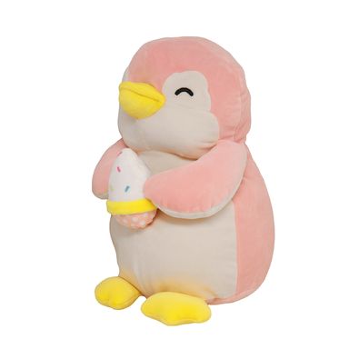 Peluche pingüino con helado rosa -  Miniso