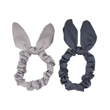 Liga para cabello con orejas de conejo azul 2 pzas -  Miniso