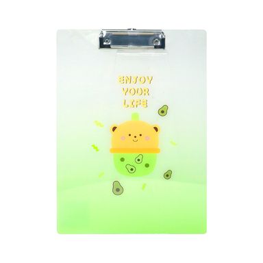 Tablero acrílico transparente milk series oso pequeño -  Miniso