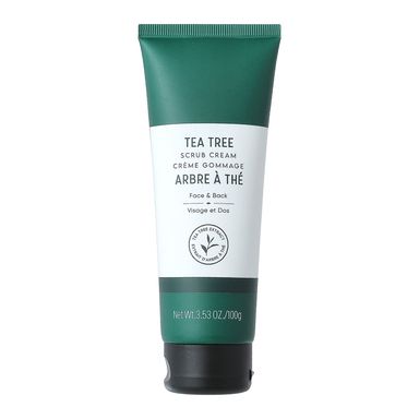 Crema exfoliante para espalda y cara tea tree - Miniso