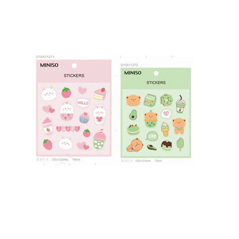 Stikers-milk-tea-series-a-Miniso-1-7506