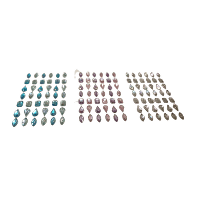 Stickers de gemas modelos mixtos f 3 pzas illusion collection - Miniso